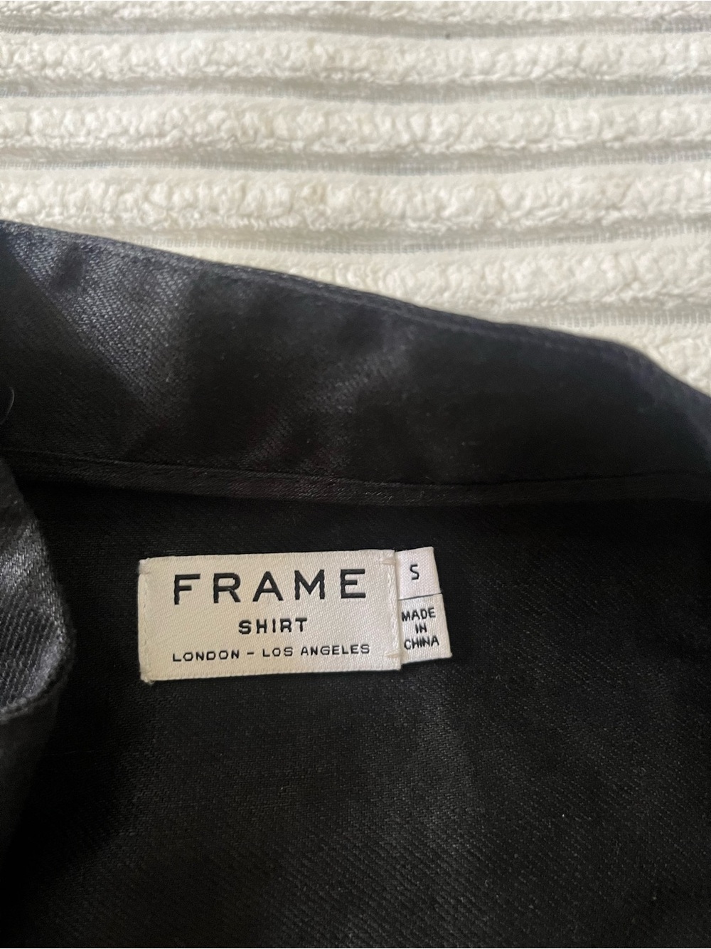 Frame Black Linen Jacket - Picture 6 of 8